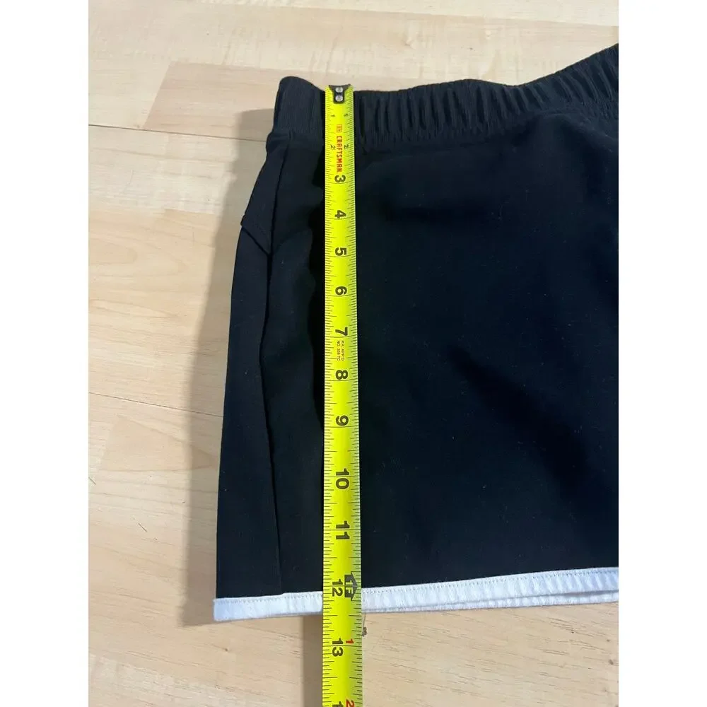 Old Navy Dynamic Fleece Skort Girls Large 10-12 Black Athletic Skirt Active